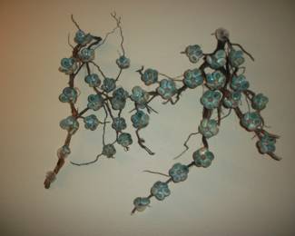 Metal & Shell Wall Art