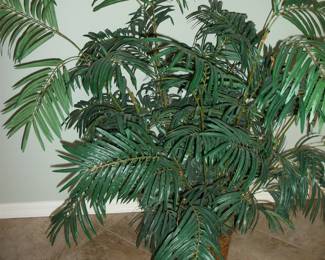 Close up of Faux Greenery