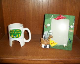 Picture frame ; Coffee mug