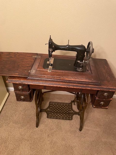 Antique sewing machine