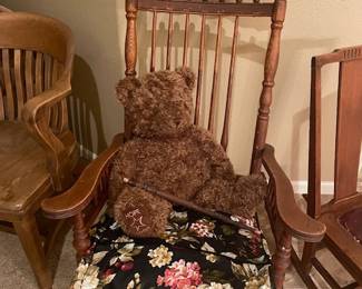 antique rocker rocking chair