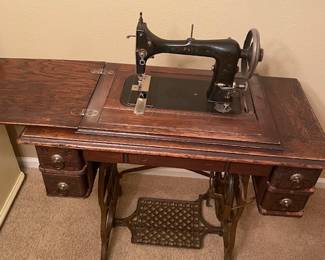 Antique sewing machine