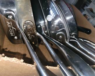 Cooking tools and skillets by Hestan Cue and All-Clad