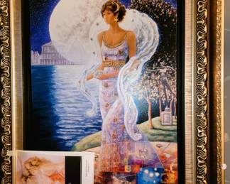 Framed art by Peter Nixon