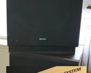 Kenwood Speaker Pair