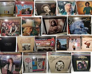 Record albums, Country, Jazz, 70s and 80s, and more