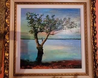 Framed art by David Najar