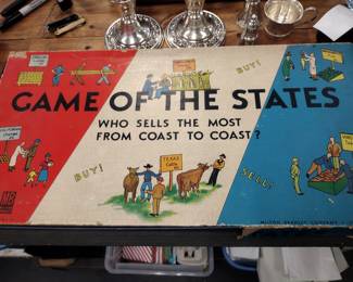 Vintage game of the states