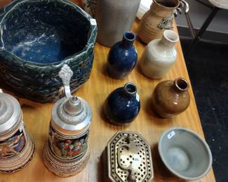 Pottery and more.