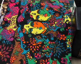 Vintage black light poster from the 70s.
