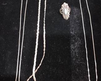 Sterling silver necklaces and more