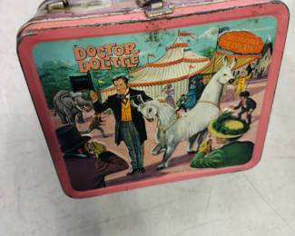 Antique Doctor Dolittle lunch box.