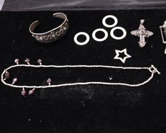 Sterling and turquoise