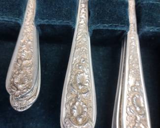 Steiff Sterling Silver Corsage. 3 lbs 15 ounces beautiful set.