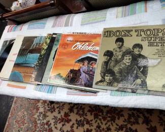 Record collection. LP 's and 45s