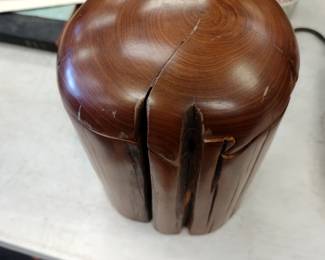 Puzzle box out of a cedar