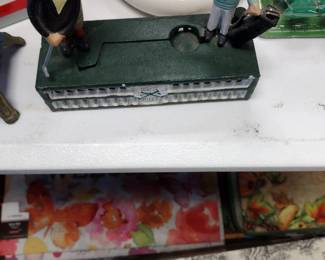 Vintage cast iron bank.