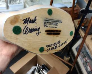 Vintage wood Duck. decoy