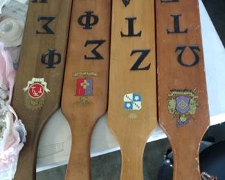 Fraternity paddles