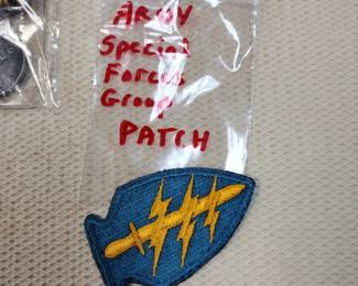 Army special forces patch.