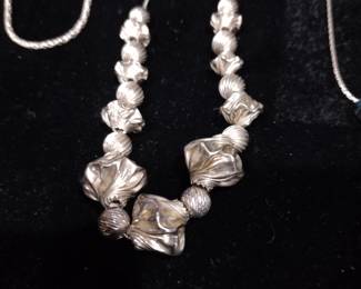 Sterling silver necklaces