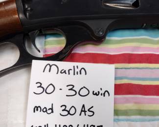 Marlin 30/30 Winchester model 30AS