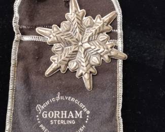 Gorham Sterling 1970 Snowflake inbox