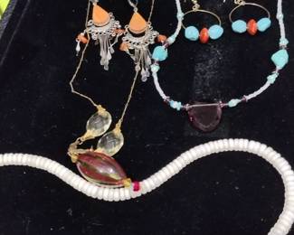 Costume jewelry and turquoise