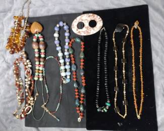 Beaded necklaces and more