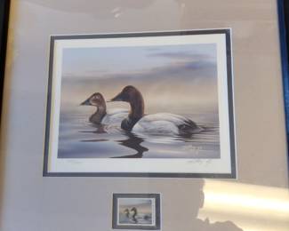 Ducks unlimited sign print.