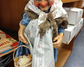 Ventriloquist. Grandma