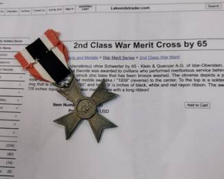 World war II German medal