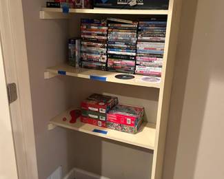 DVD's and games