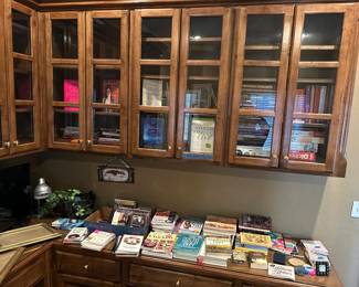 Books of all sorts (health, religion, cooking, etc)