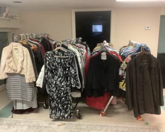 All sizes and men clothing and coats 