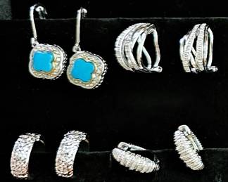 Sterling Silver earrings. We have lots more!