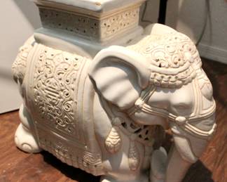 Ceramic elephant decor