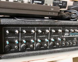 Sound board, amplifiers, and various sound systems for musical instruments 