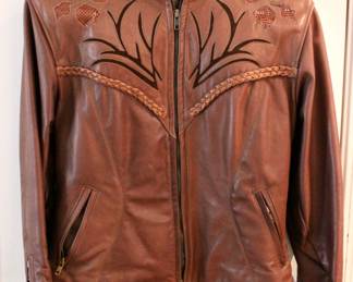 Women's leather jacket 