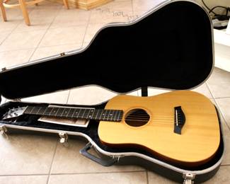 Taylor guitar with case 