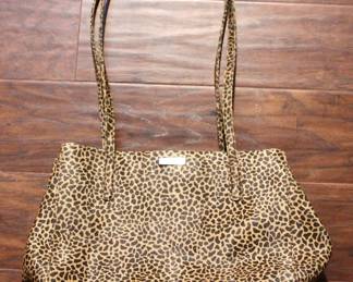 Women's Nine West cheetah print purse 