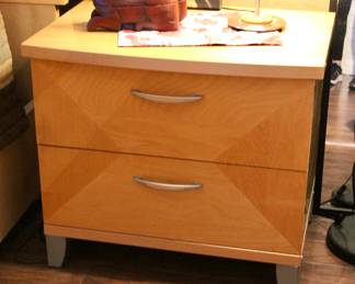 Mid-century modern bedside tables (matching with dresser and bed frame)