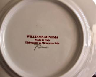 Williams-Sonoma Italian fresh produce dishware 
