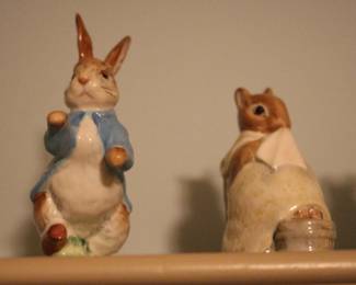 Nice collection of Beatrix Potter figurines - Vintage