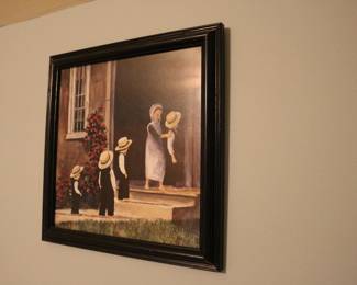 Nice collection of Amish/Primitive/Country art and decor