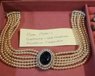 Very nice selection of Costume/semi precious jewelry