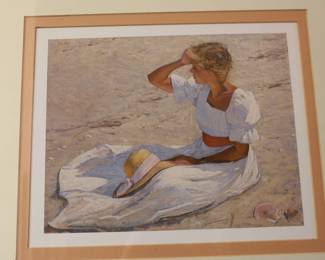 Tons of artwork, beautifully framed prints as well as Original paintings