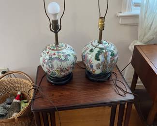 Oriental vintage lamps