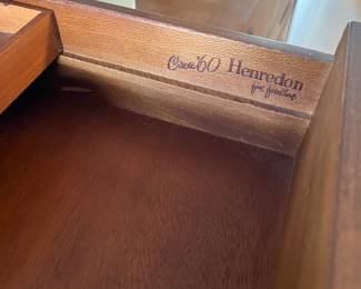 Henredon mid century BR set