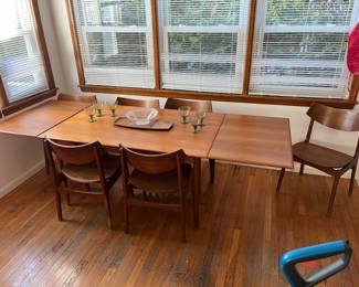 Danish Funder-Schmidt & Madsen Table and 6 chairs